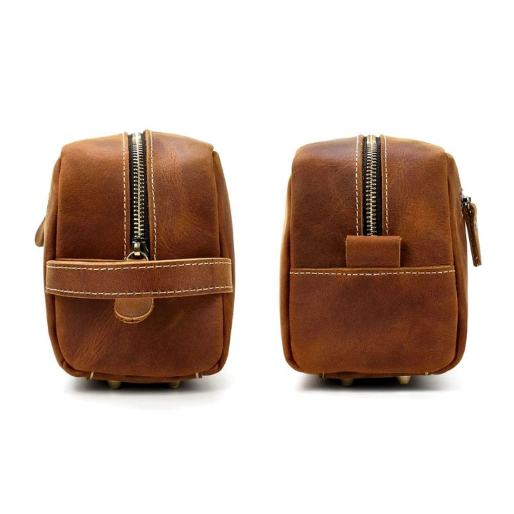 Trousse de Toilette Homme Cuir Vintage | TDT Shop Trousse de Toilette Homme Cuir Vintage | TDT Shop