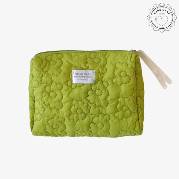 Trousse de toilette Matelassée Vert