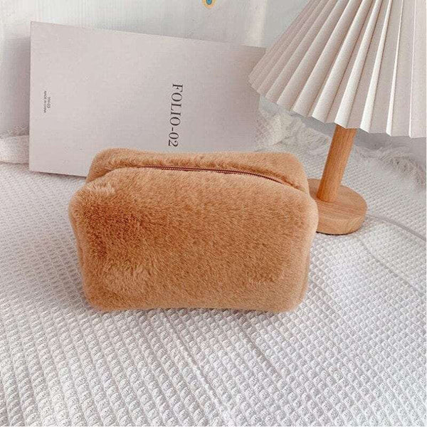 Trousse de toilette Moumoute Marron