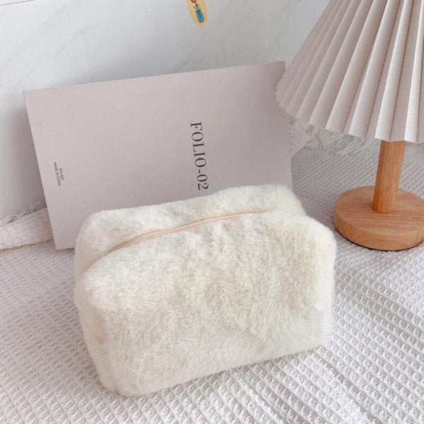 Trousse de toilette Moumoute Blanc