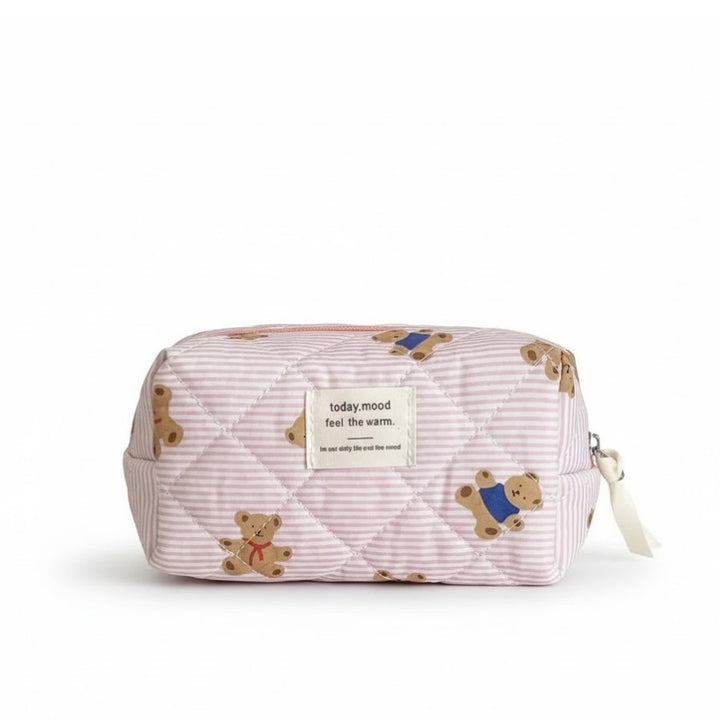 Petite Trousse de toilette Ourson - Today Mood - coloris rose