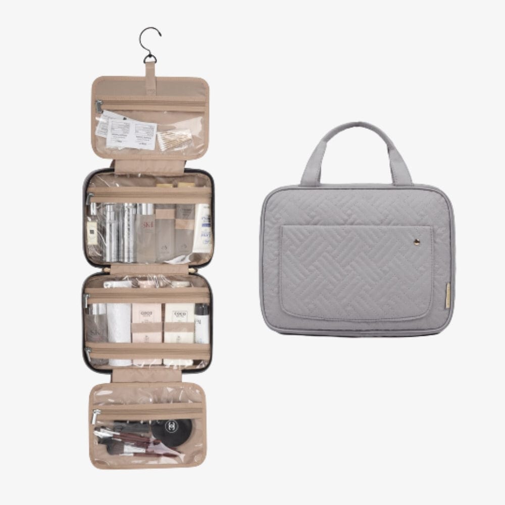 Trousse De Toilette Noire à Suspendre - Pour Homme Ou Maquillage - Polyester - Neuf