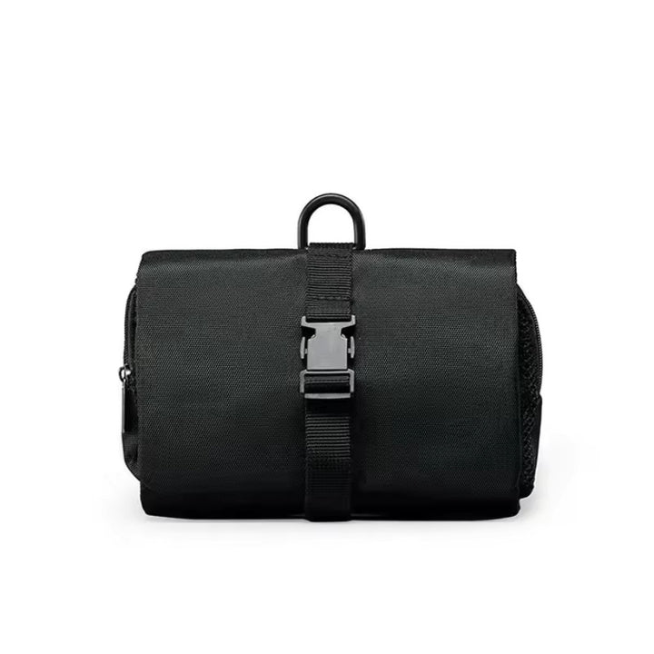 Trousse de toilette Pliable et Amovible, noir