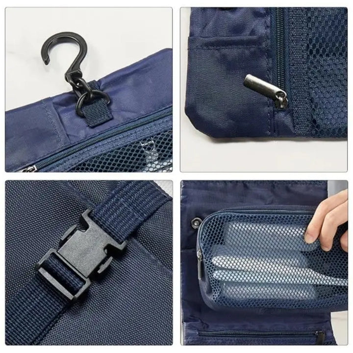 Trousse de toilette Pliable et Amovible, détails