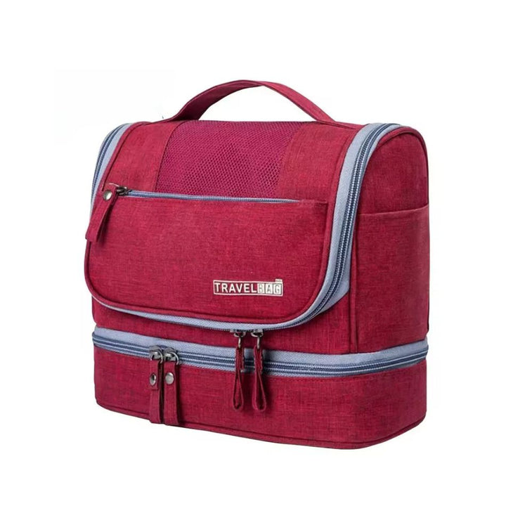 Trousse de toilette Suspendue Homme,  rouge