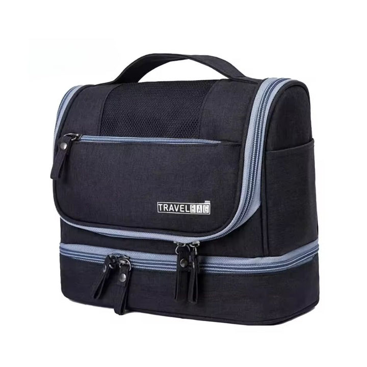 Trousse de toilette Suspendue Homme, noir