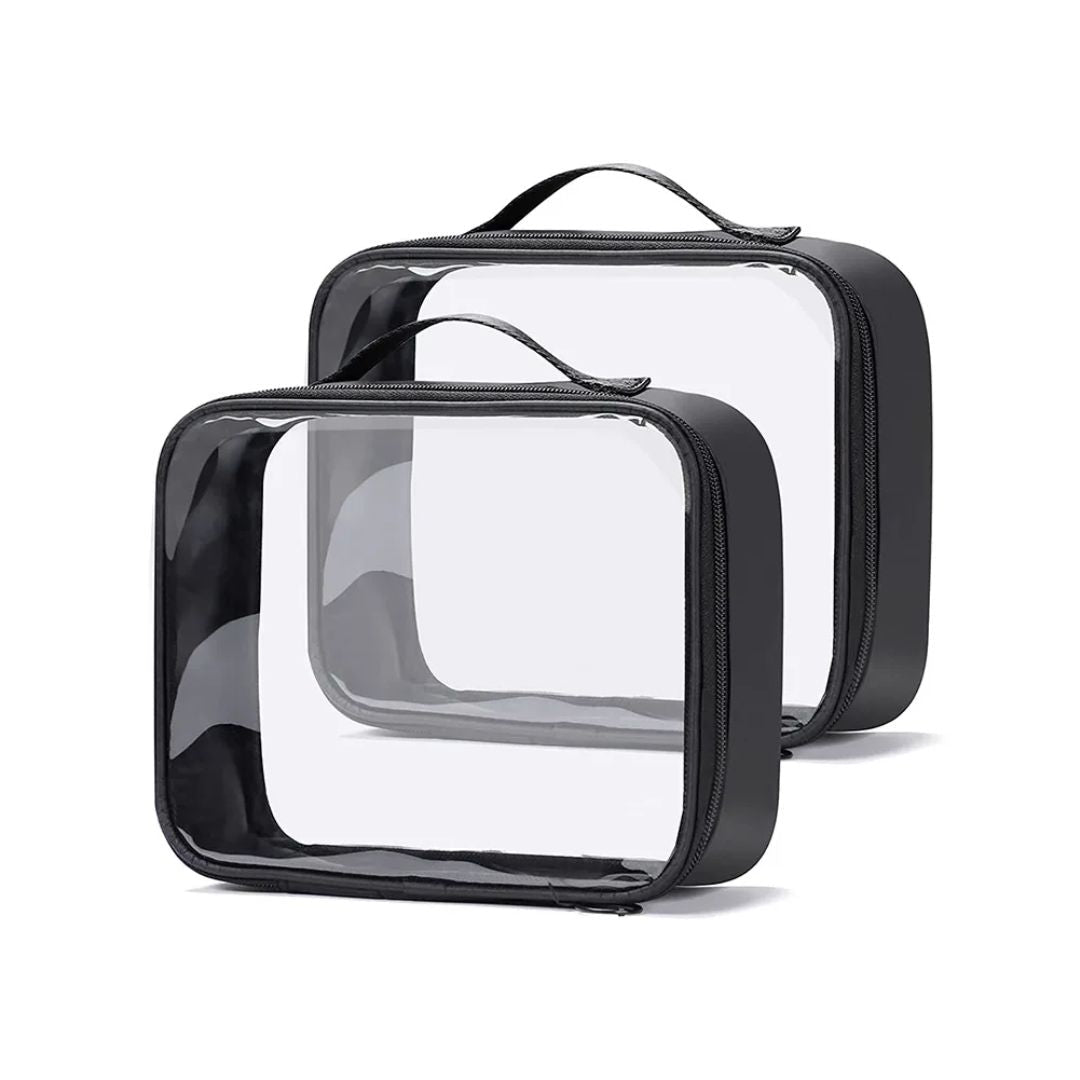 Trousse De Toilette Transparente Gotrays - Grande Capacité, Pour Maquillage Ou Voyage, Neuf