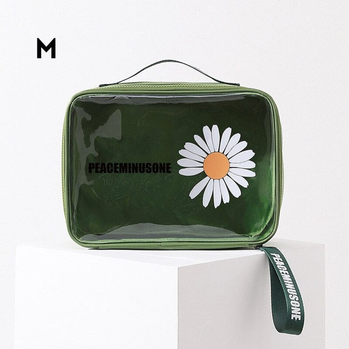 Trousse de toilette Transparente - Marguerite