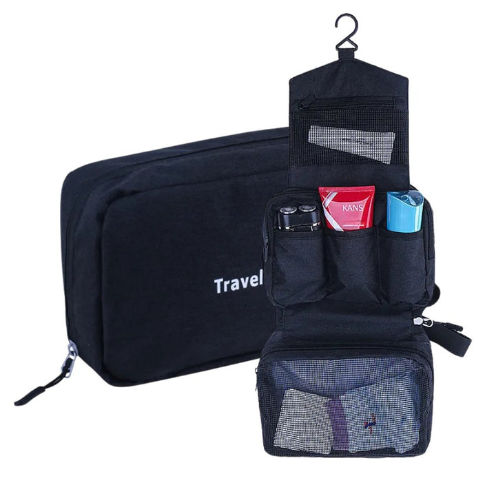 Trousse de toilette de Voyage à Suspendre, noir