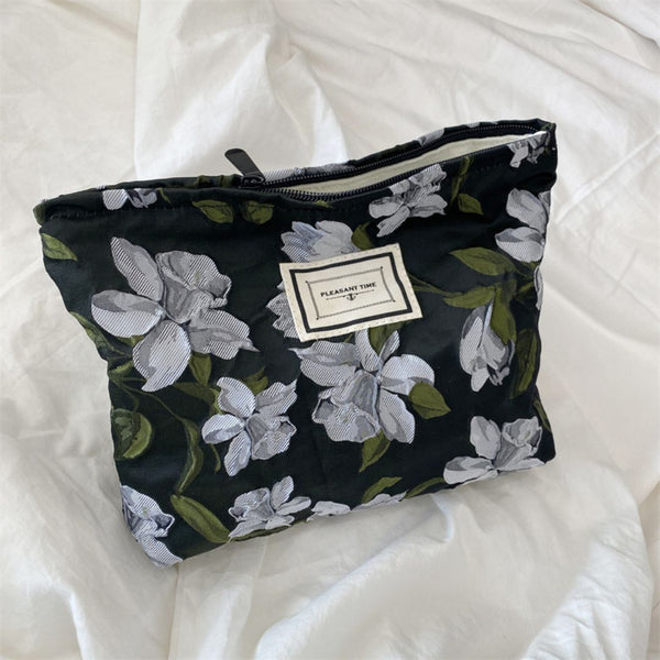 Trousse Fleurie Blanc
