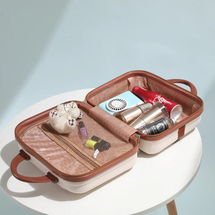 Mallette à Maquillage - Coffre à Cosmétiques - Rangement Produits De Beaute Poignee Serrure Alu Plastique Rose Mallette à Maquillage - Coffre à Cosmétiques - Rangement Produits De Beaute Poignee Serrure Alu Plastique Rose