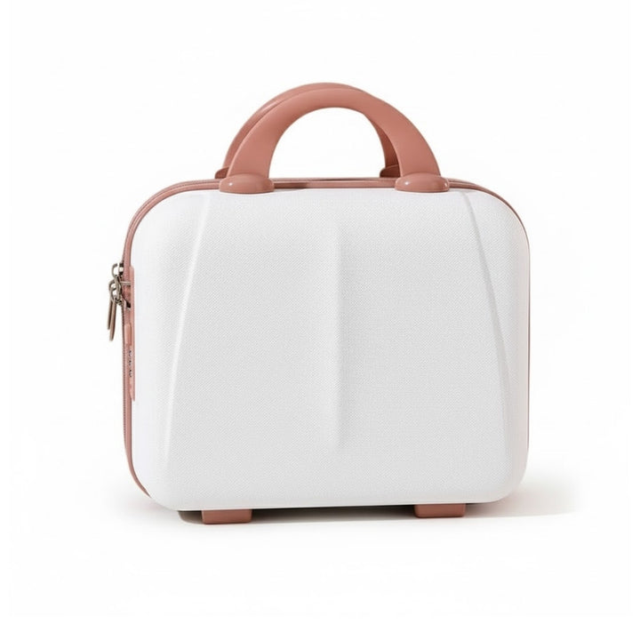 Vanity à Code - Serrure Sécurisée à Code 3 Chiffres - coloris rose et blanc