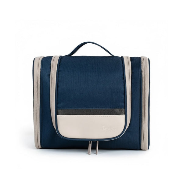 Vanity à Suspendre - Format Voyage avec Crochet coloris bleu marine