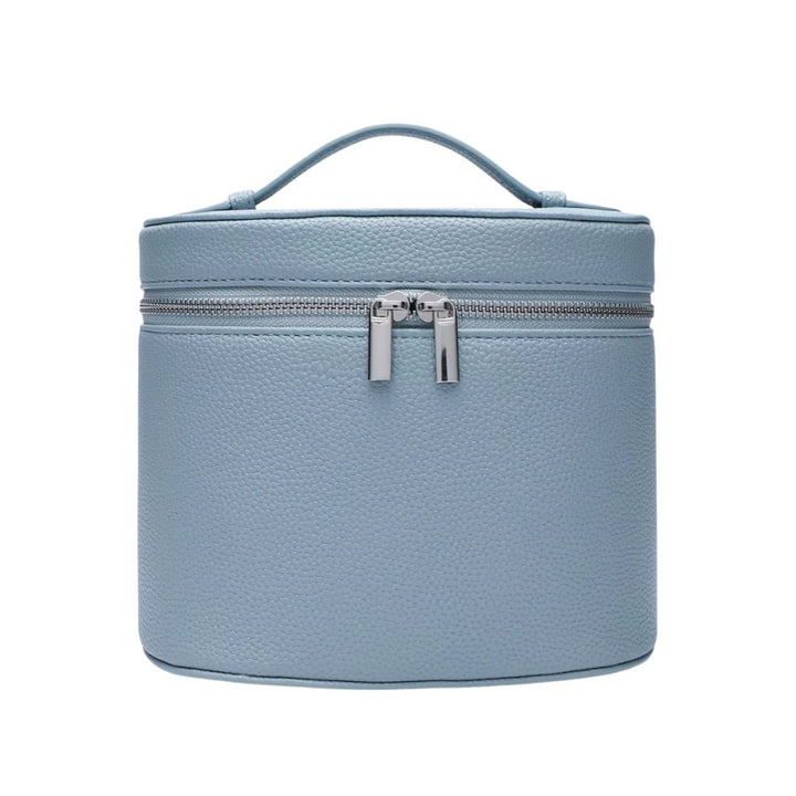 Vanity Case avec Compartiments coloris bleu clair