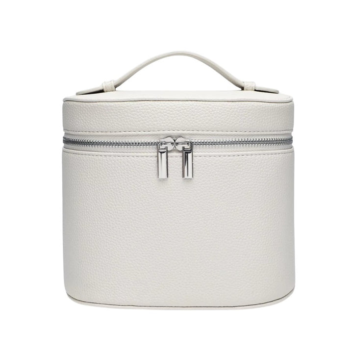 Vanity Case avec Compartiments coloris blanc