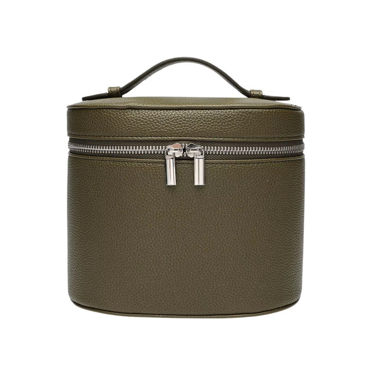 Vanity Case avec Compartiments coloris kaki