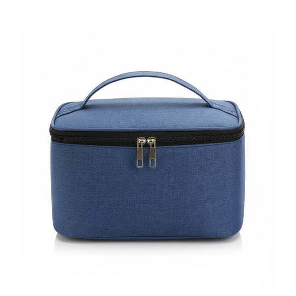 Vanity Case Homme - Modèle Souple, Format Voyage coloris bleu marine