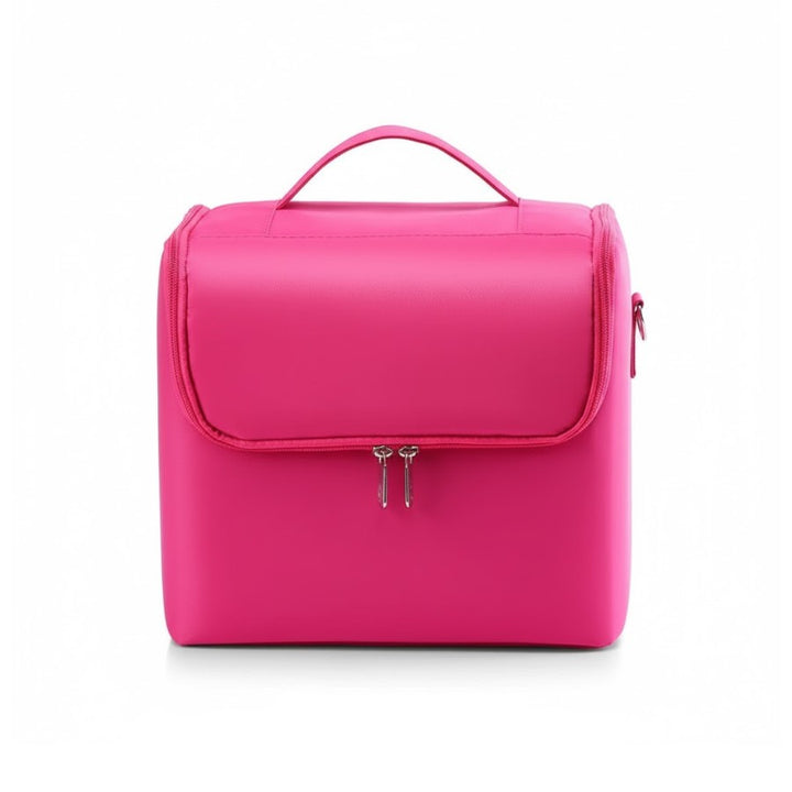 Vanity Case Maquillage rose 