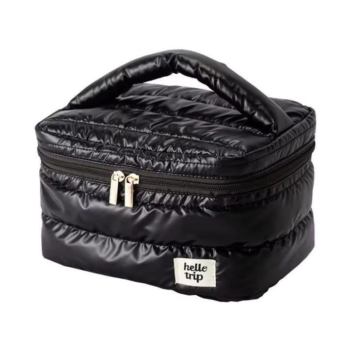 Vanity matelassé - Puffer, noir