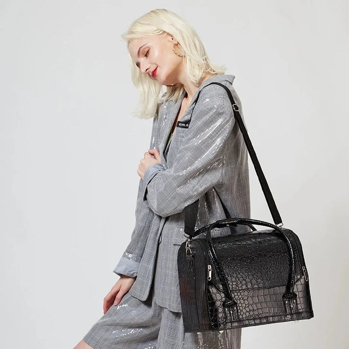 Vanity Rangement Maquillage - Crocodile