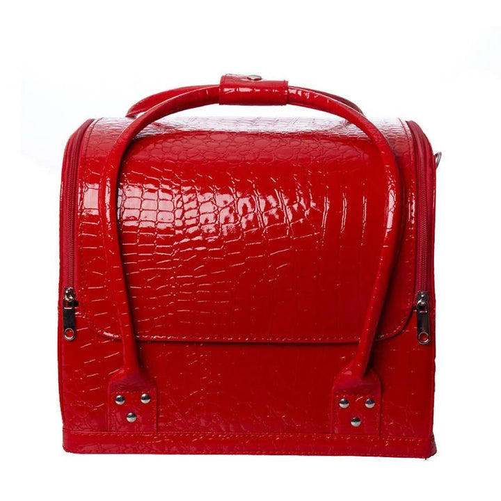 Vanity Rangement Maquillage - Crocodile Rouge