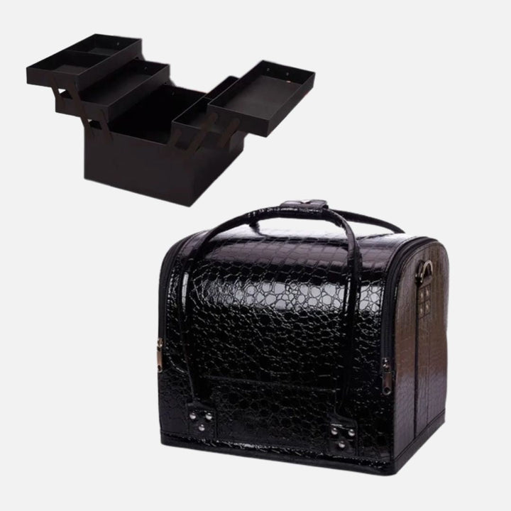 Vanity Rangement Maquillage - Crocodile