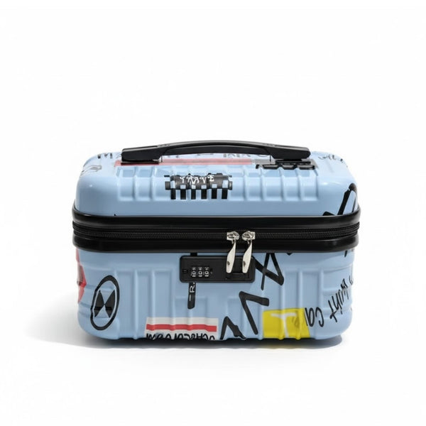 Vanity Rigide de Voyage à Code - Design Street Bleu