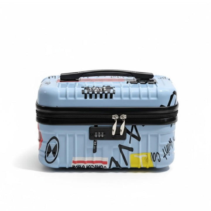 Vanity Rigide de Voyage à Code - Design Street Bleu