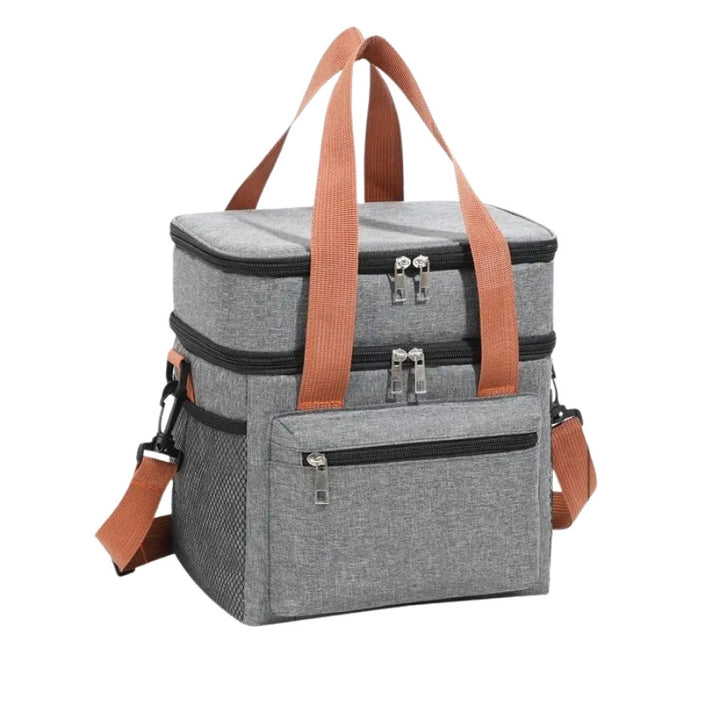 Vanity Souple avec Compartiment, gris