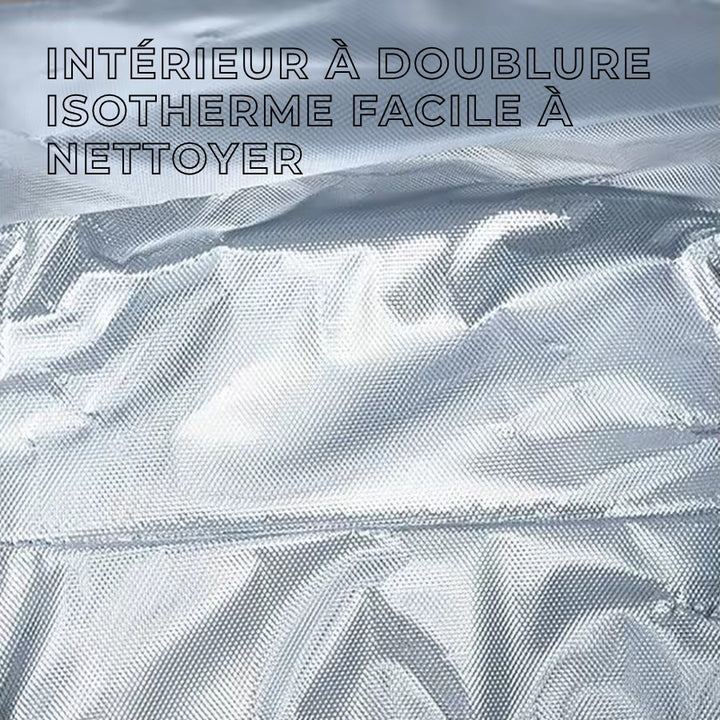 Vanity Souple Format Voyage avec doublure intérieure isotherme facile à nettoyer