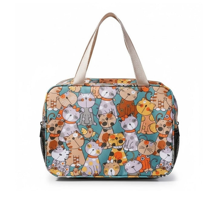 Vanity Souple - Imprimés Chats vue de face sur fond blanc